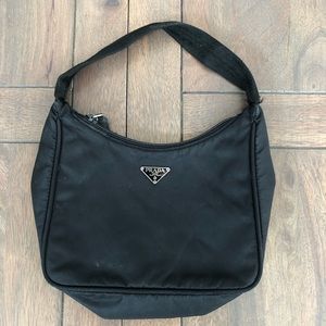 Black Prada Nylon Mini Bag
